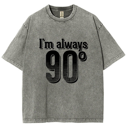 I'm Always Right Math Vintage Distressed T-shirt