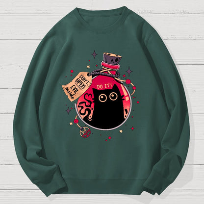 Bottled Menace Geek Cotton Sweatshirt
