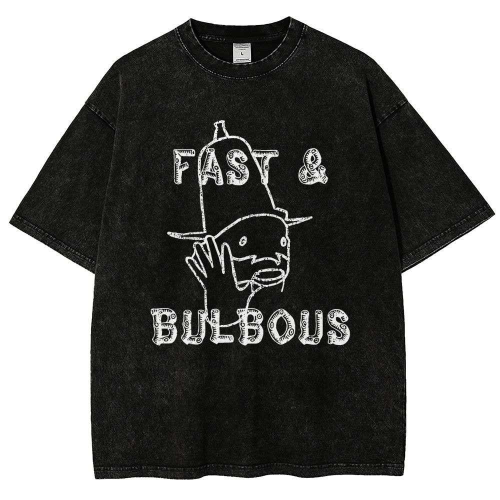Fast & Bulbous Vintage Distressed T-shirt