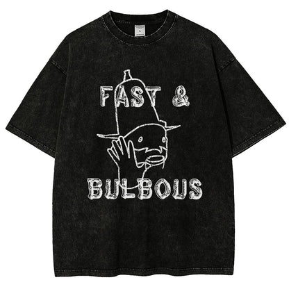 Fast & Bulbous Vintage Distressed T-shirt