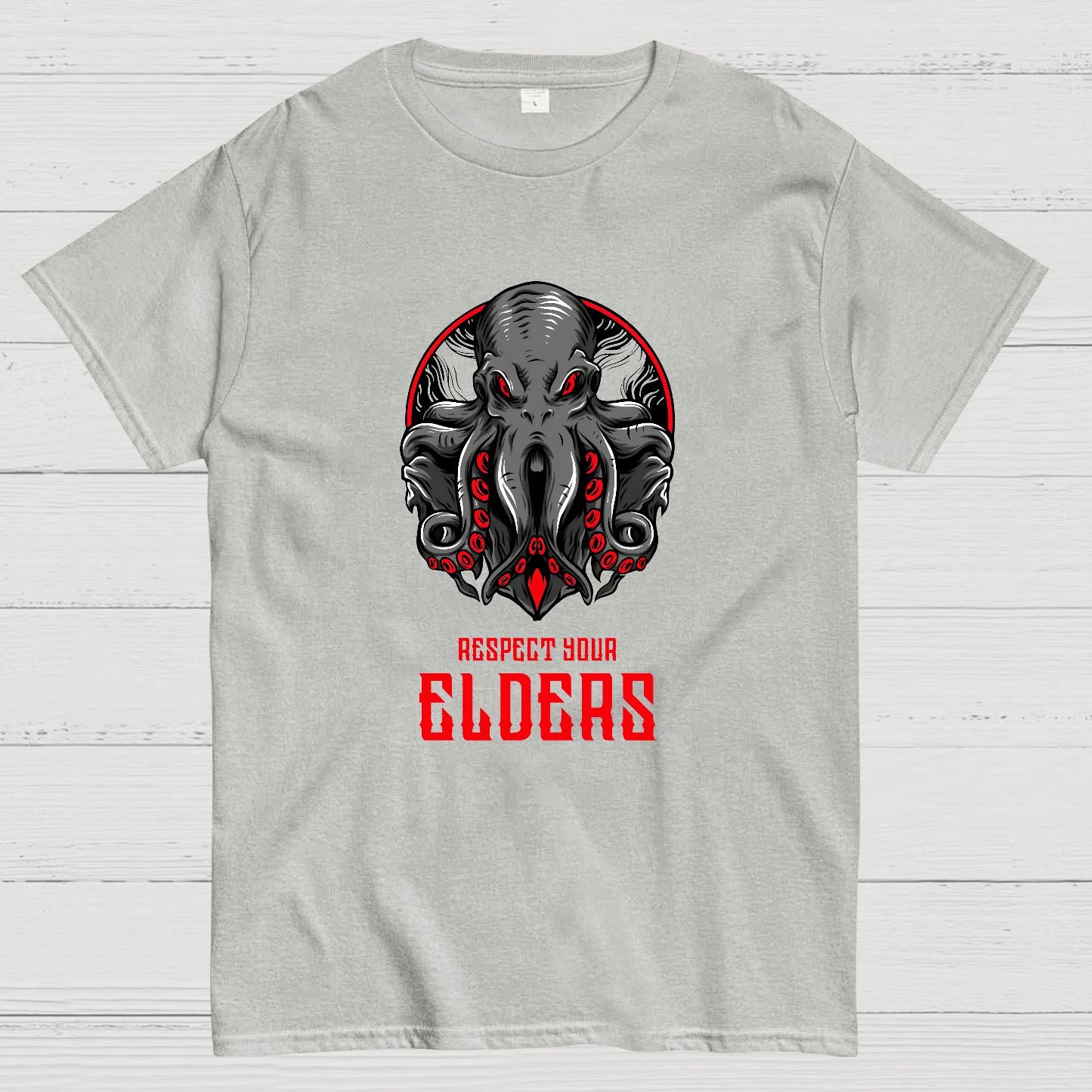 Respect Your Elders Mysterious Gangster Geek T-Shirt