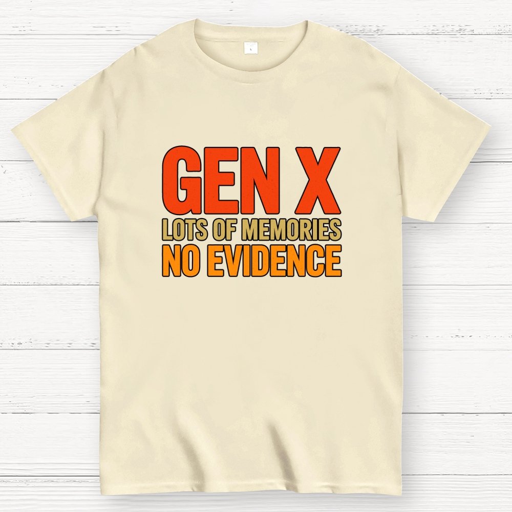 Gen-X Lots Of Memories Geek T-Shirt