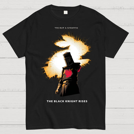 Black Knight vs. Bunny. one will fall. Geek T-Shirt