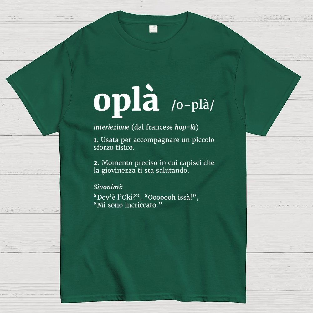 Oplà! Definizione Meme Geek T-Shirt
