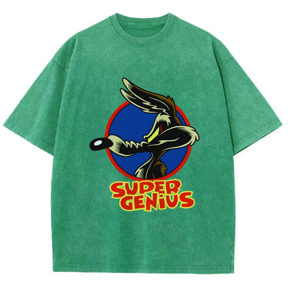 Dick Coyote Super Genius Vintage Distressed T-shirt