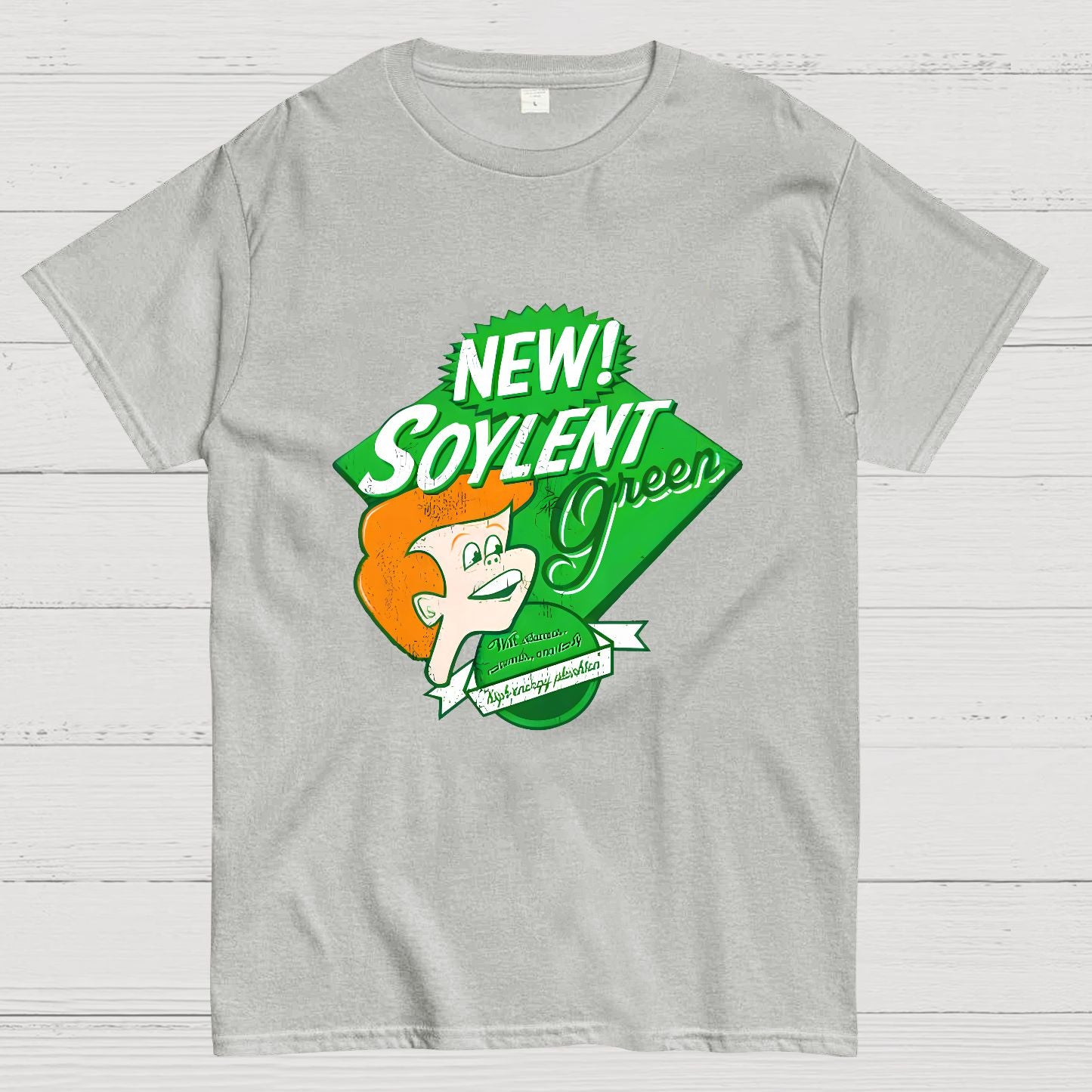 New Soylent Green Sarcasm Geeky T-Shirt