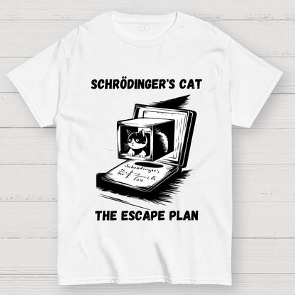 Schrödinger's Cat The Escape Plan Geek T-Shirt