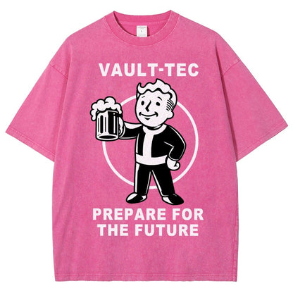 prepare for the future Vintage Distressed T-shirt
