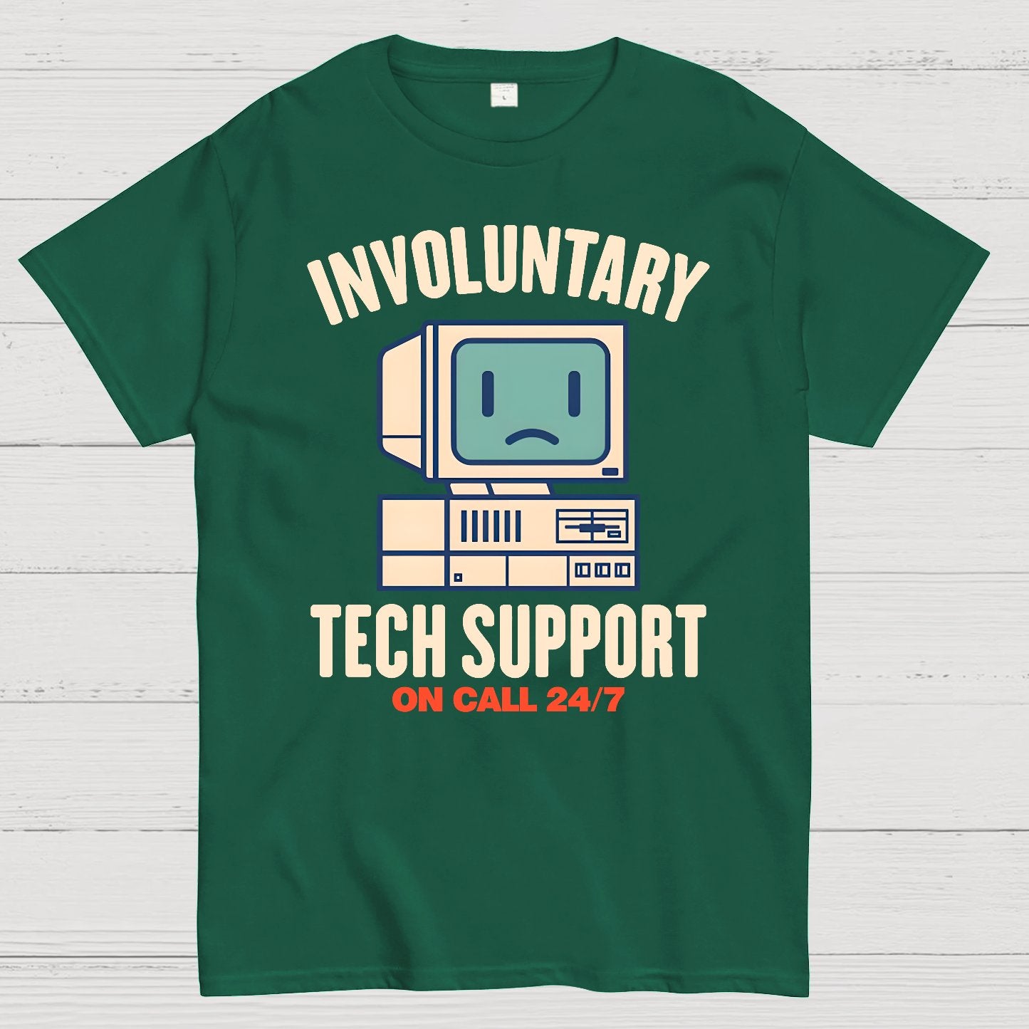 Involuntary Tech Support Geek T-Shirt