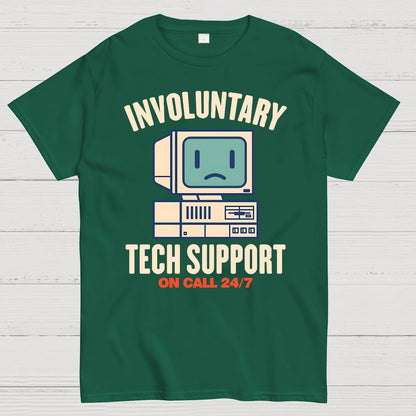 Involuntary Tech Support Geek T-Shirt