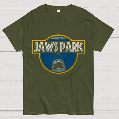 Great White Shark Park Geek T-Shirt