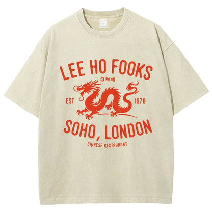 Lee Ho Fooks Vintage Resto Vintage Distressed T-shirt