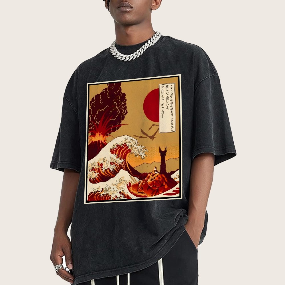 At The End Of All Things Vintage Distressed T-shirt