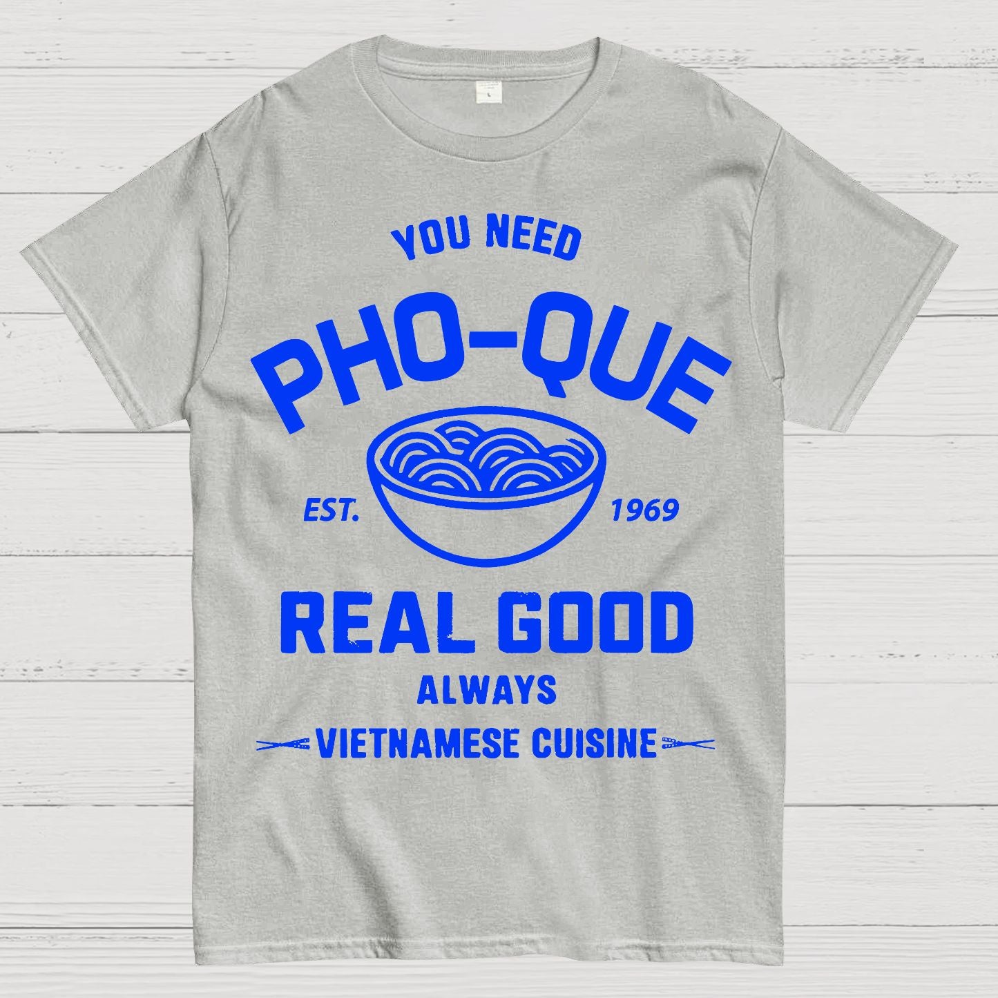 You Need Pho-Que Real Good Funny Pun Geek T-Shirt