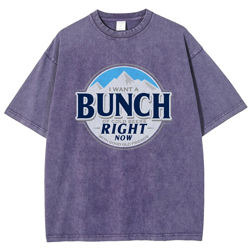 Cold Beers and Friends Right Now! Vintage Distressed T-shirt