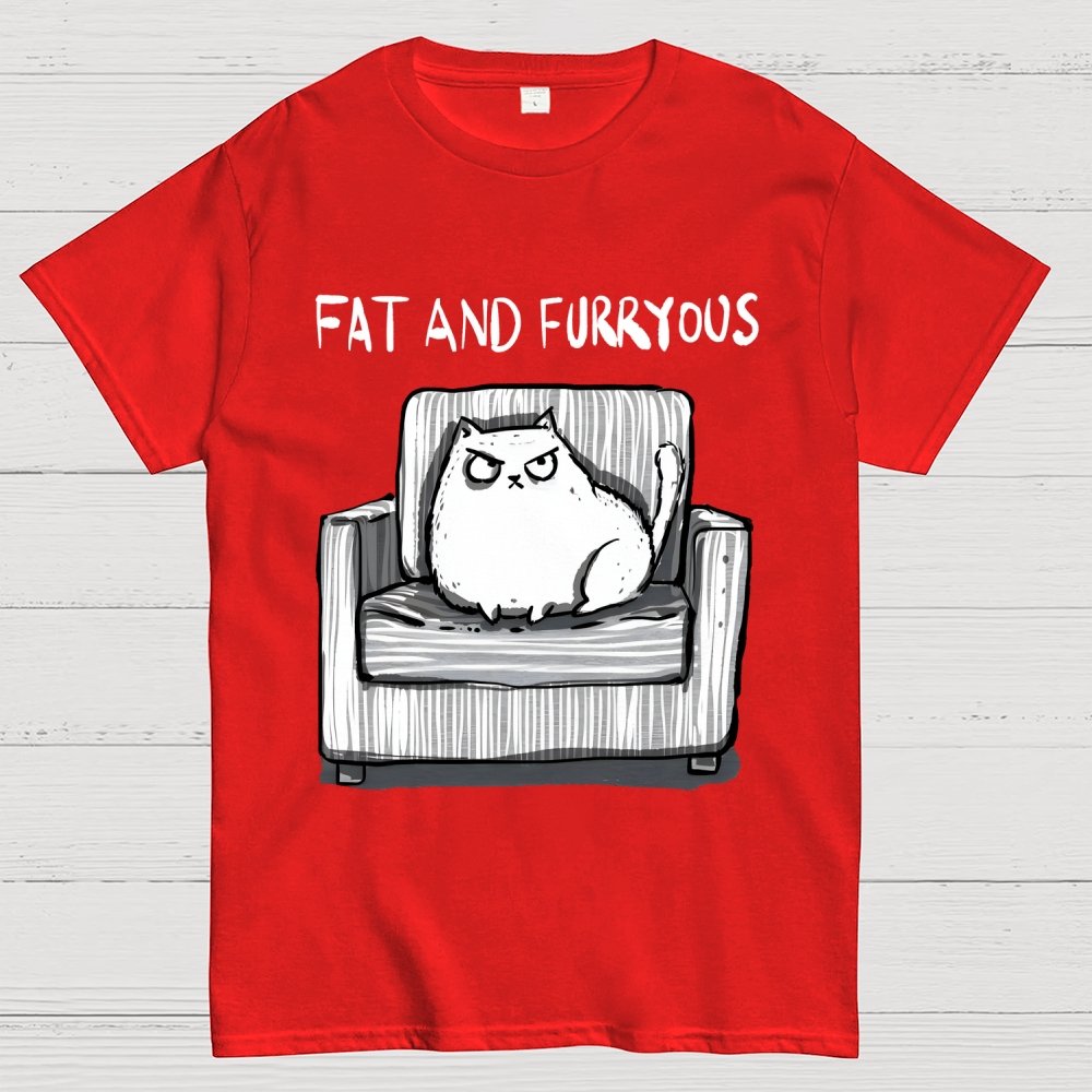 Fat and furryous Geek T-Shirt