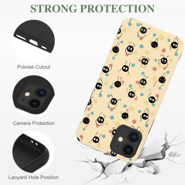 Cute Little Black Ball Phone Cases