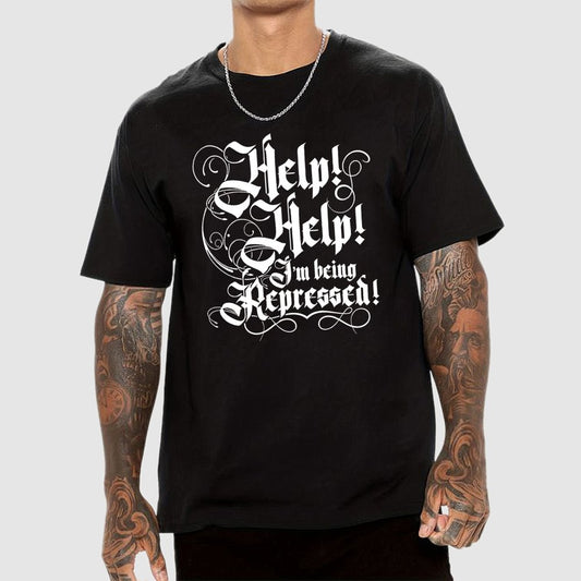 Help! Help! I'm Being Repressed Geek T-Shirt