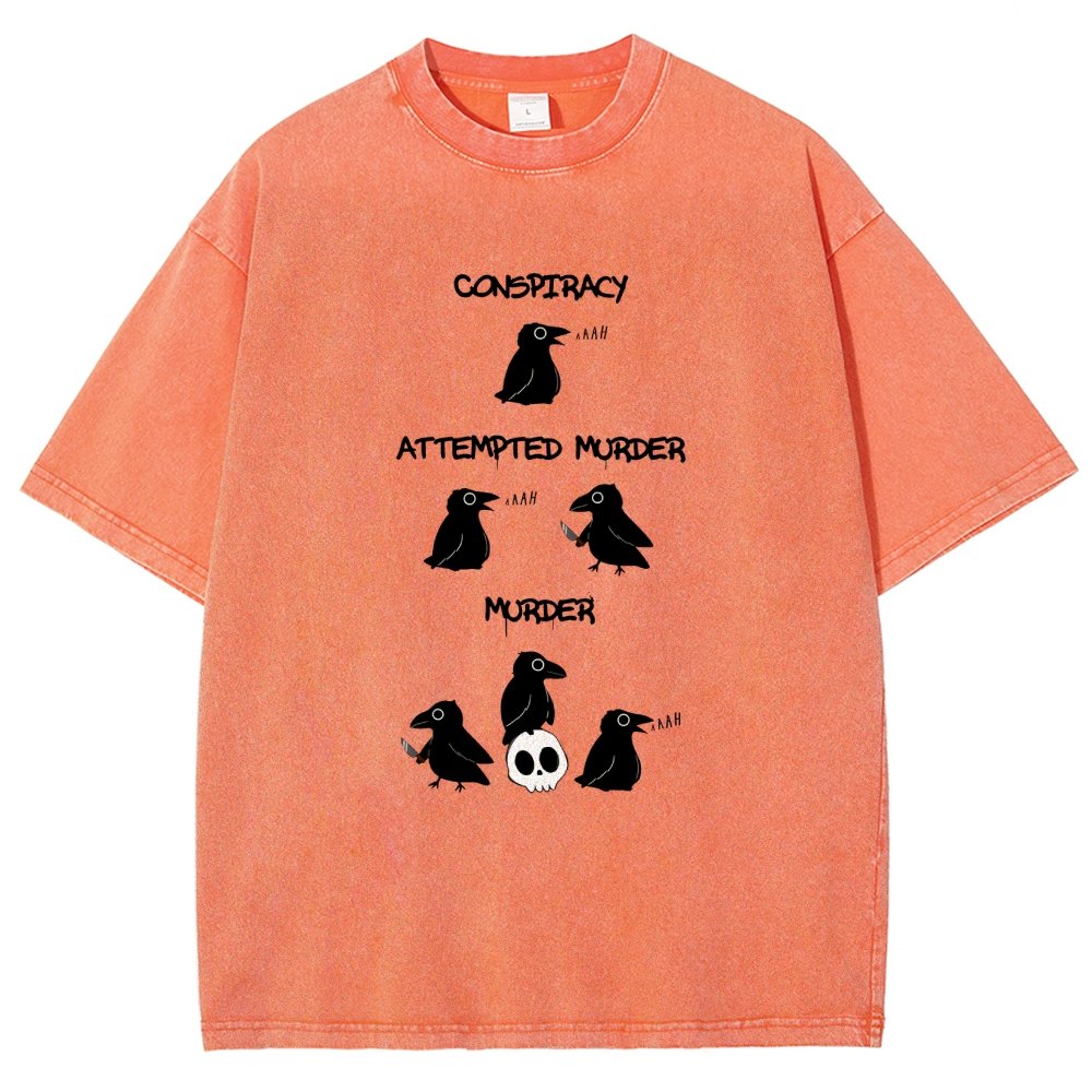 From Conspiracy To Murder Vintage Distressed T-shirt
