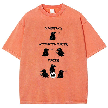 From Conspiracy To Murder Vintage Distressed T-shirt