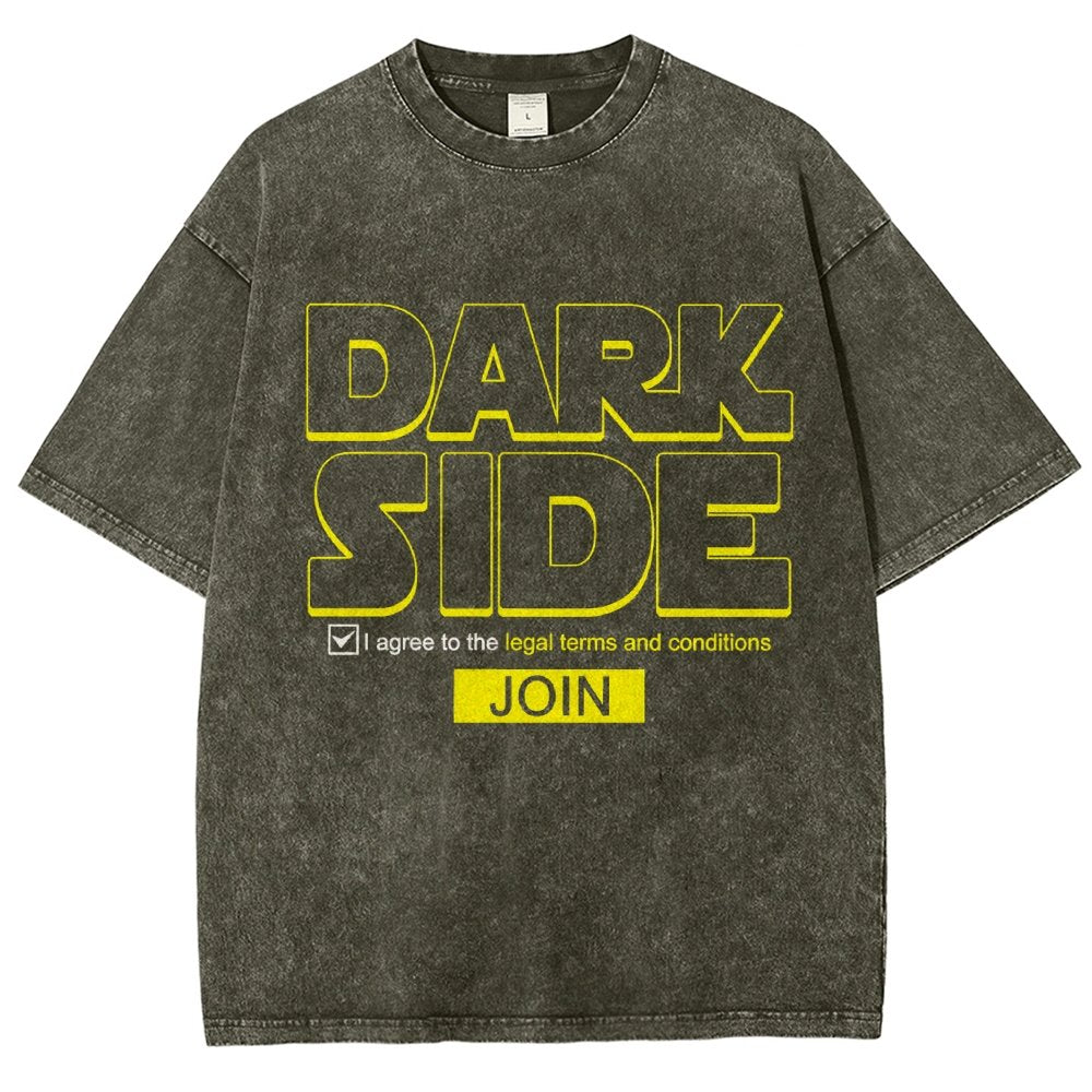 Funny Sci-fi Slogan Vintage Distressed T-shirt