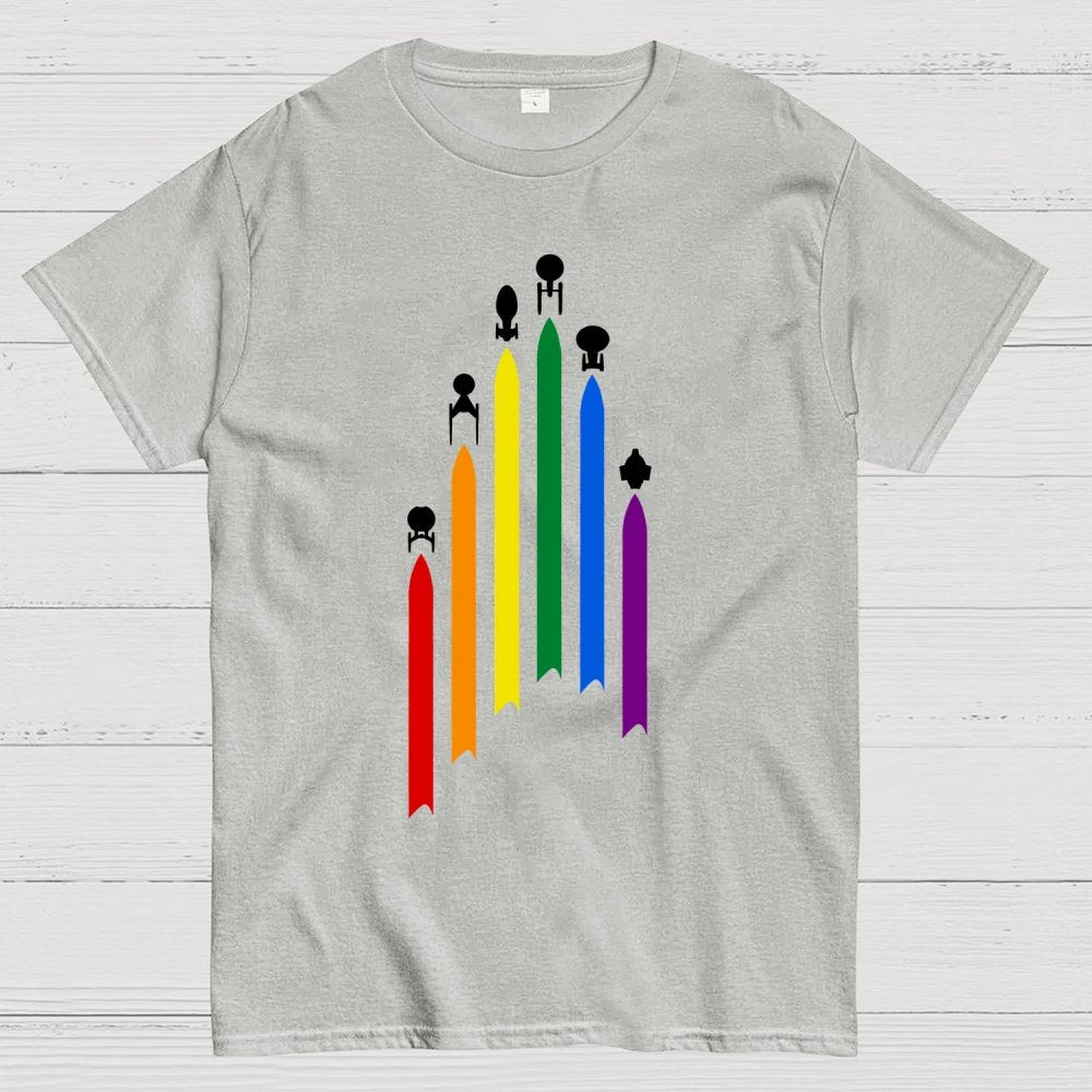 Light-speed spaceship Geek T-Shirt