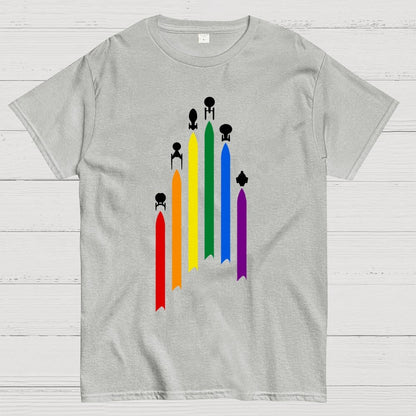 Light-speed spaceship Geek T-Shirt
