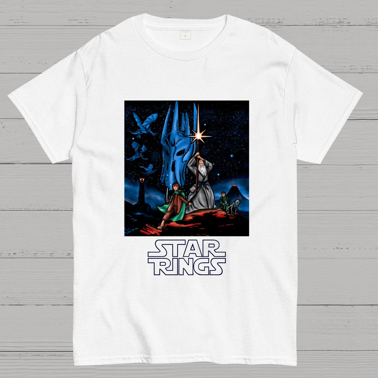 Star Rings Geek T-Shirt