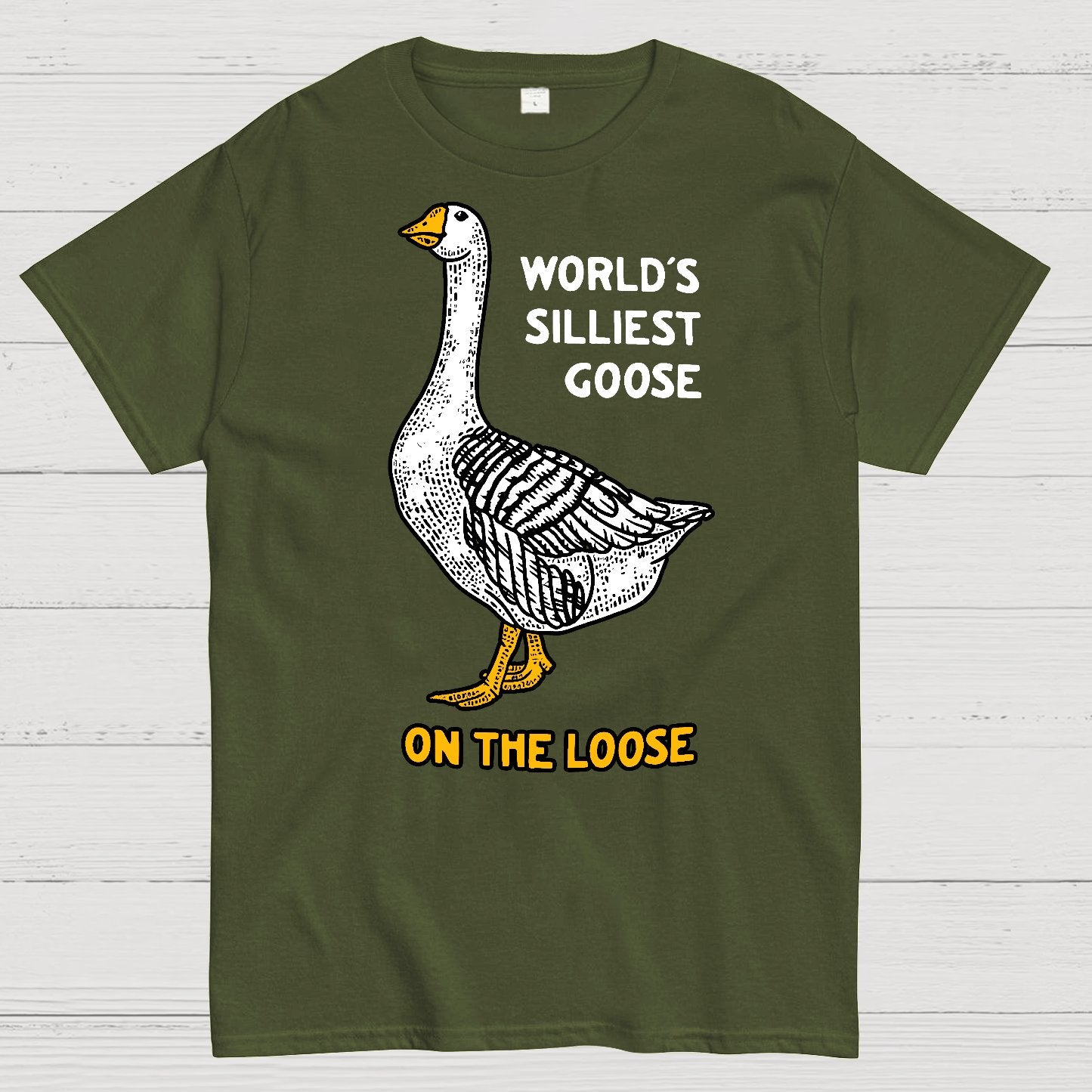 World's Silliest Goose Geek T-Shirt