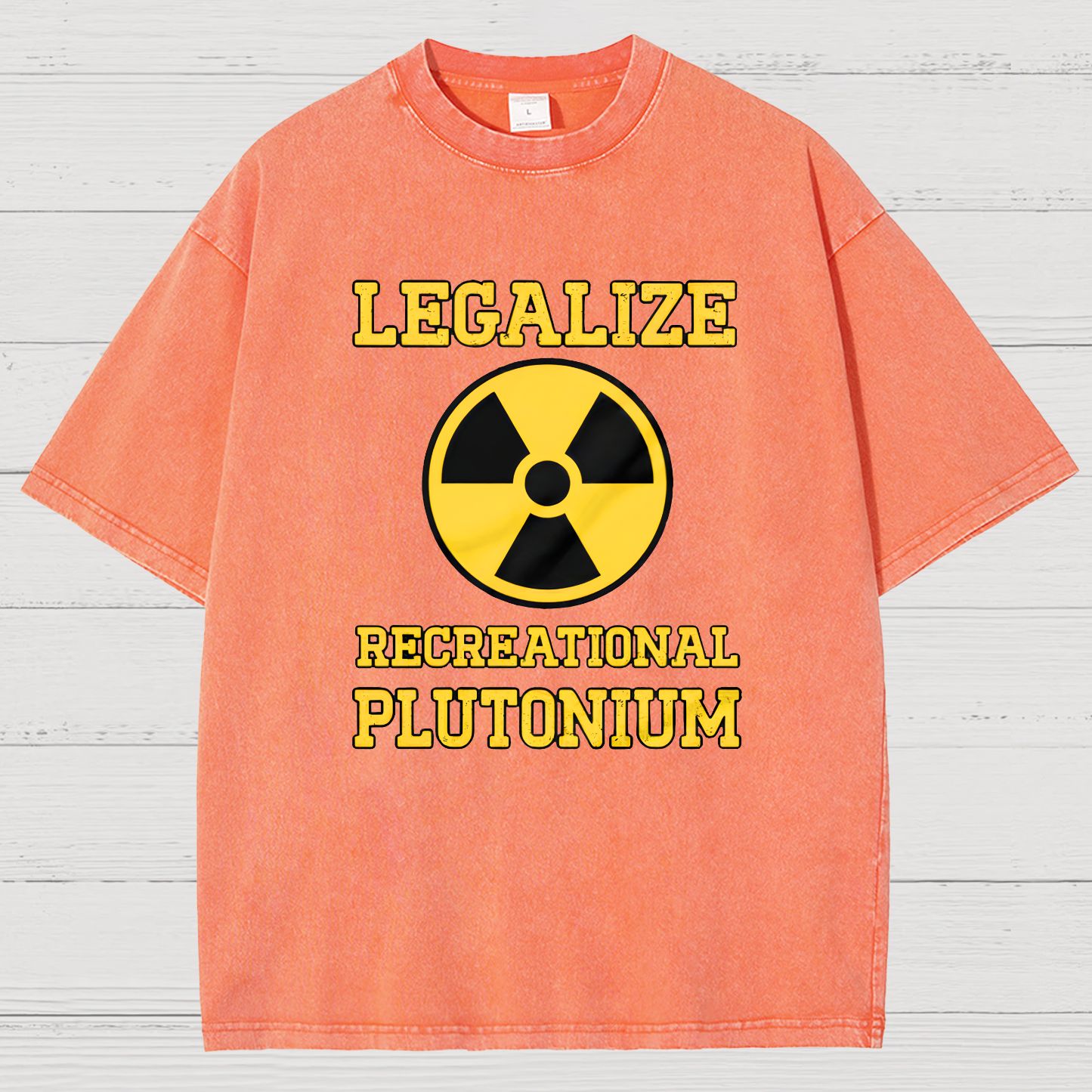 Legalize Recreational Plutonium Vintage Distressed T-shirt