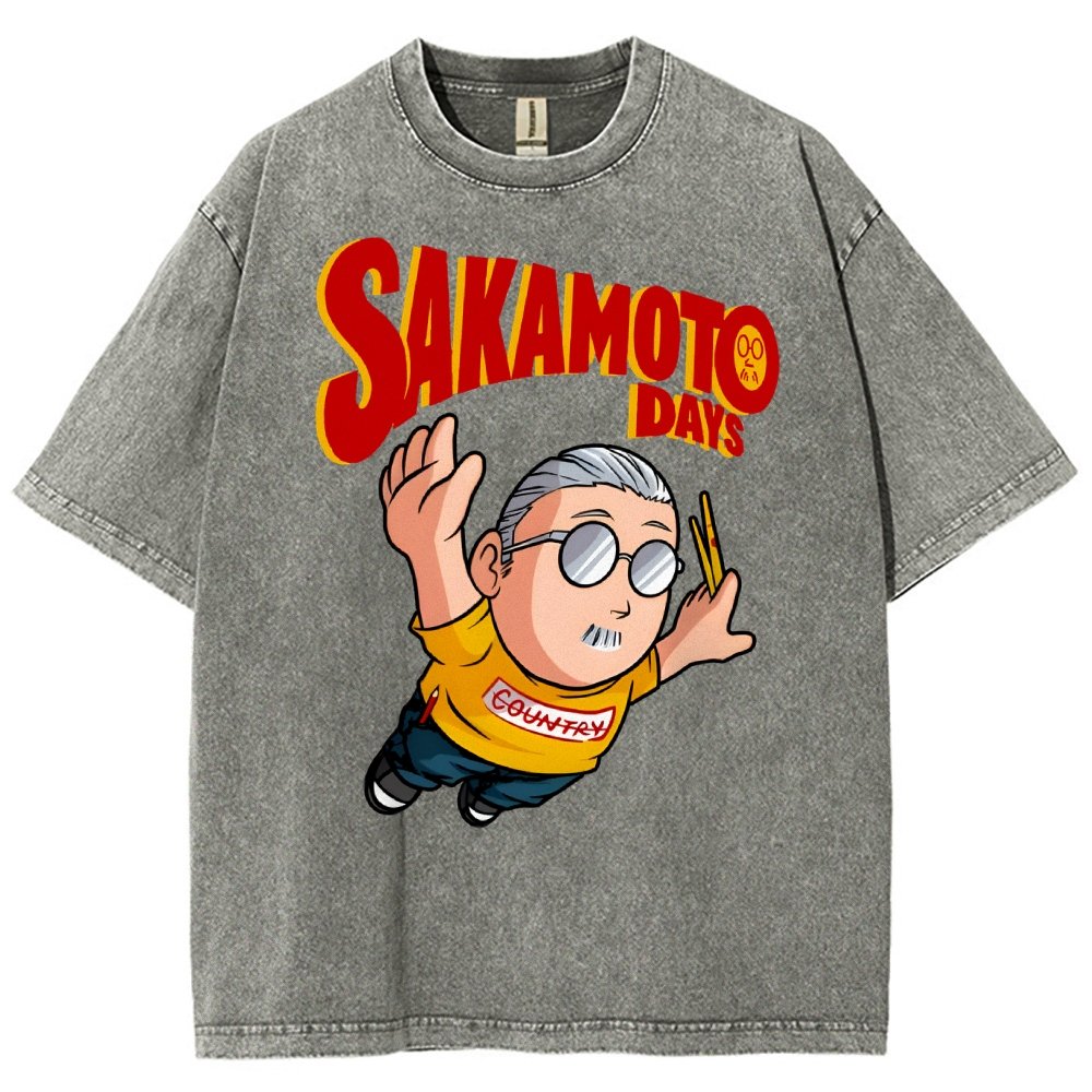 Flying Sakamoto Vintage Distressed T-shirt