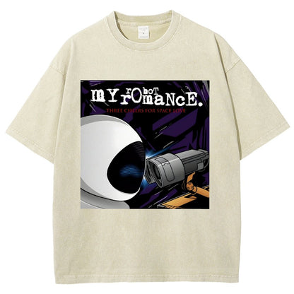 My Robot Romance Vintage Distressed T-shirt