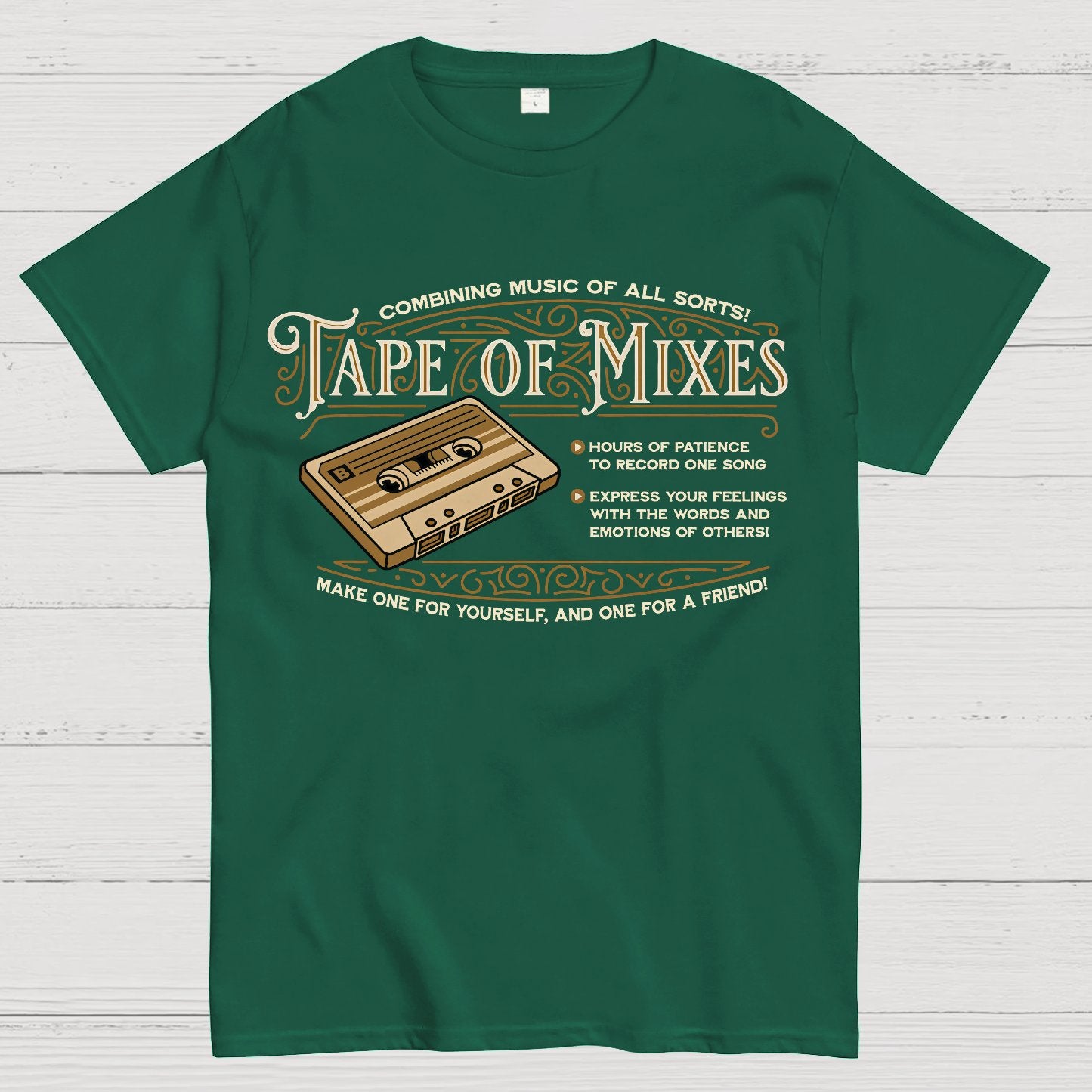 Vintage Mixtape Geek T-Shirt