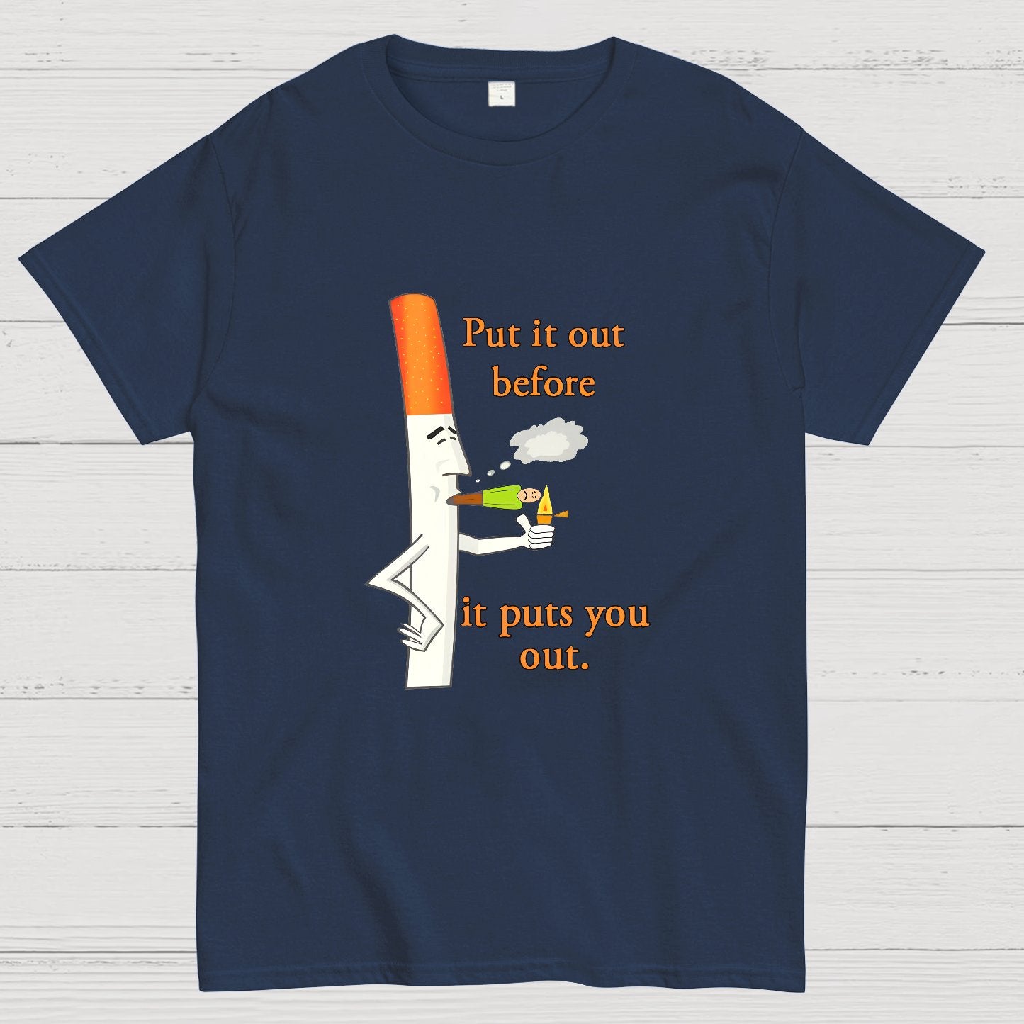 Put It Out Before It Puts You Out Geeky T-Shirt