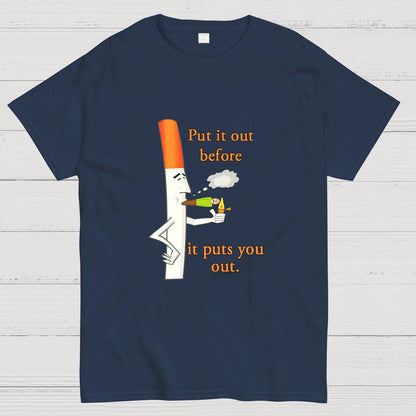 Put It Out Before It Puts You Out Geeky T-Shirt