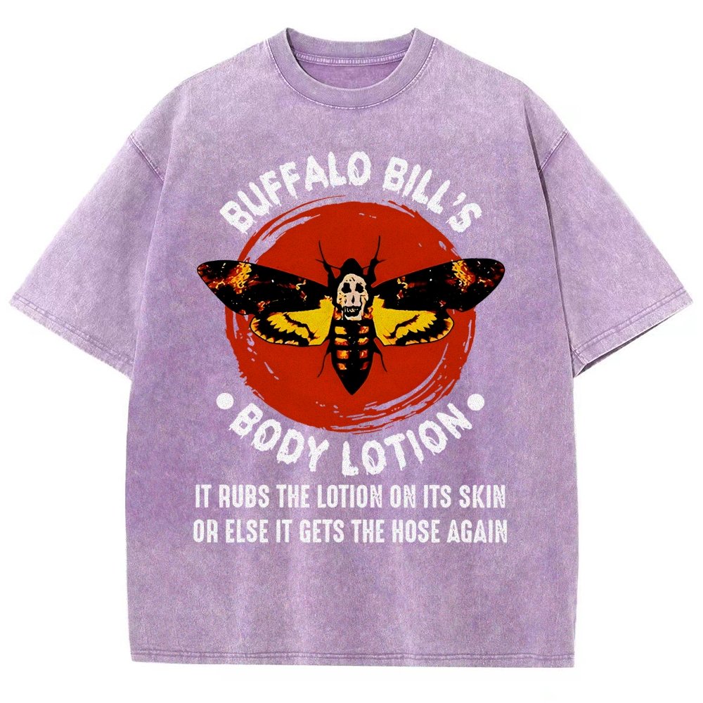 buffalo bills body lotion Vintage Distressed T-shirt