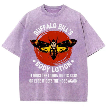 buffalo bills body lotion Vintage Distressed T-shirt