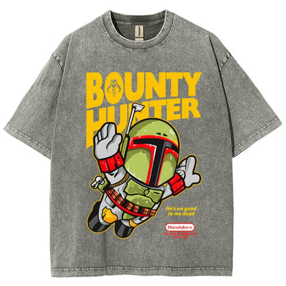 Super Hunter Vintage Distressed T-shirt
