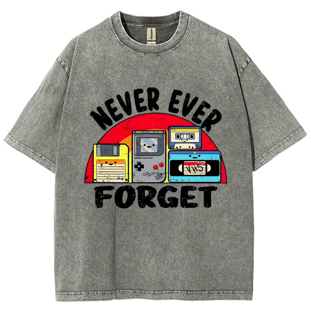 Never Forget Vintage Distressed T-shirt
