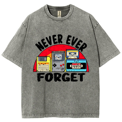 Never Forget Vintage Distressed T-shirt
