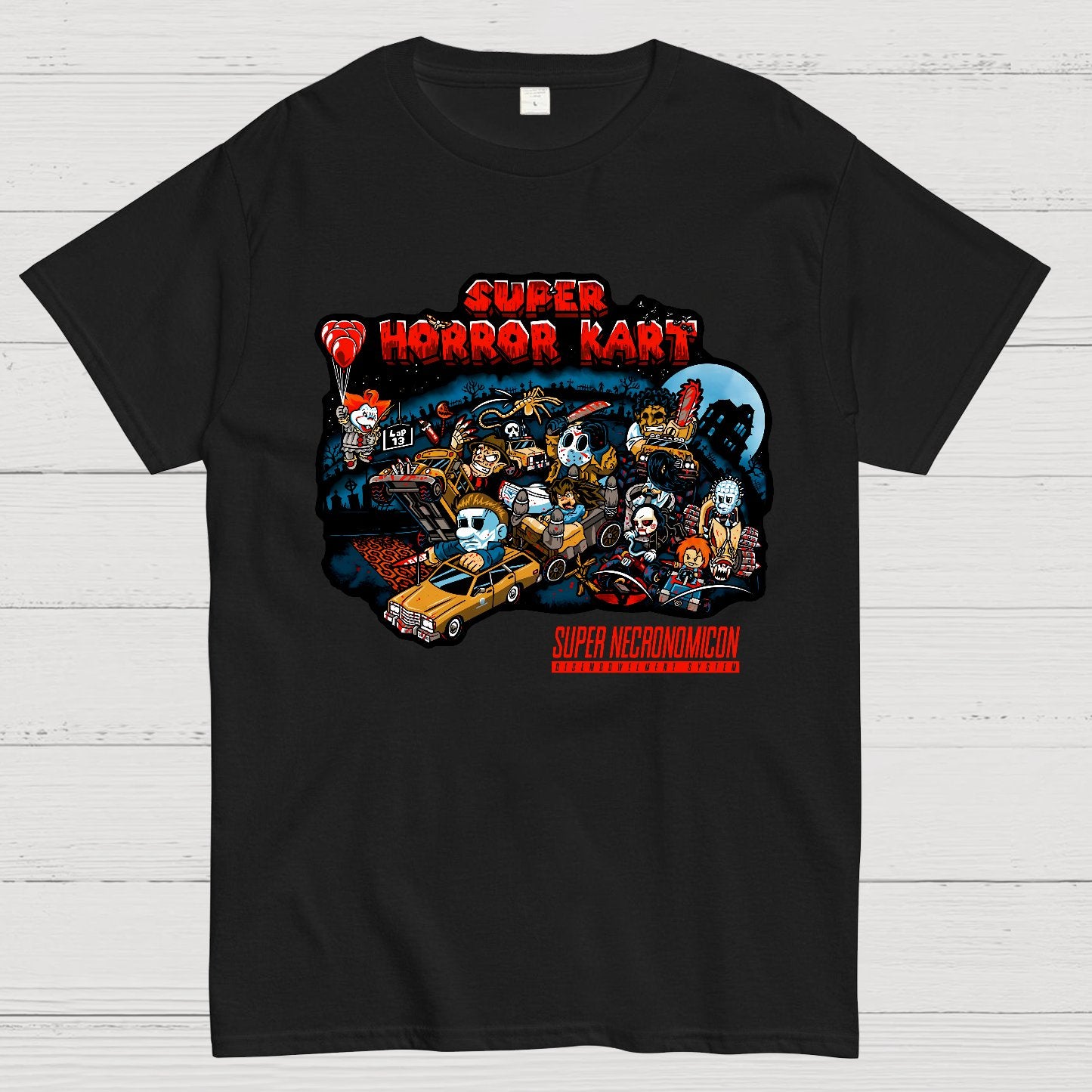 Super Horror Kart Geek T-Shirt