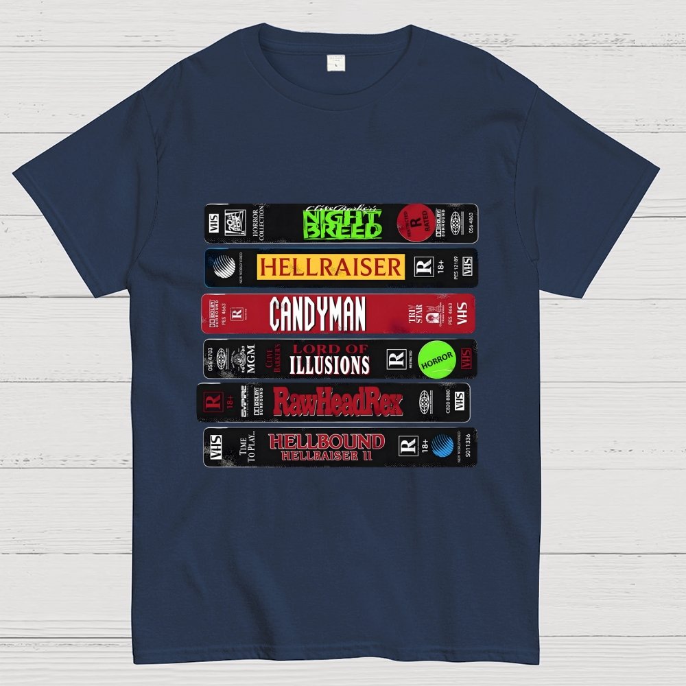 VHS Barker Unisex Geek T-Shirt