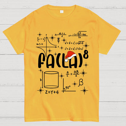 Christmas Math Fa La La Geek T-Shirt