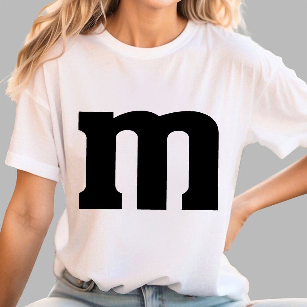 Fun letter M Geek T-Shirt