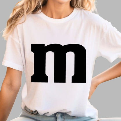 Fun letter M Geek T-Shirt