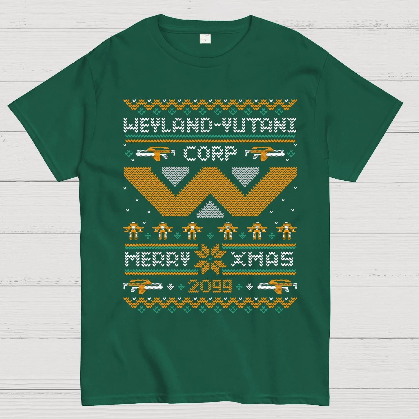 Happy Alien Xmas Geek T-Shirt