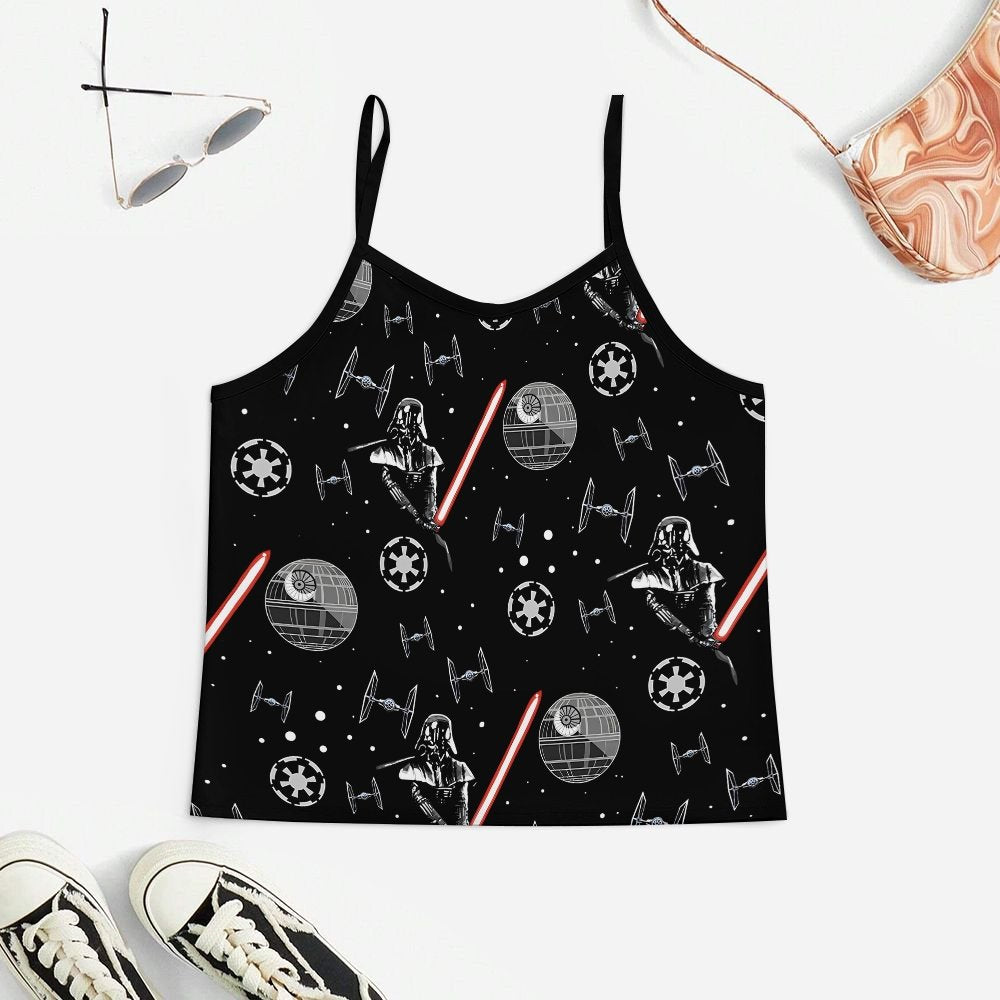 May The Power Be With You Women's Geek Suspender Cami Set