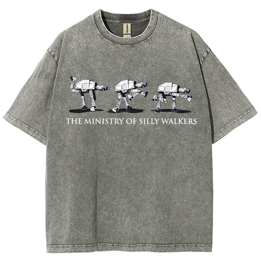 The Ministry Of Silly Walkers Vintage Distressed T-shirt