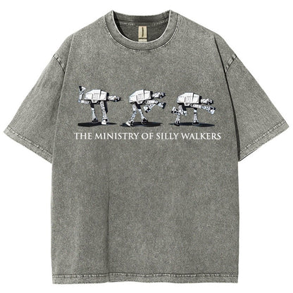 The Ministry Of Silly Walkers Vintage Distressed T-shirt