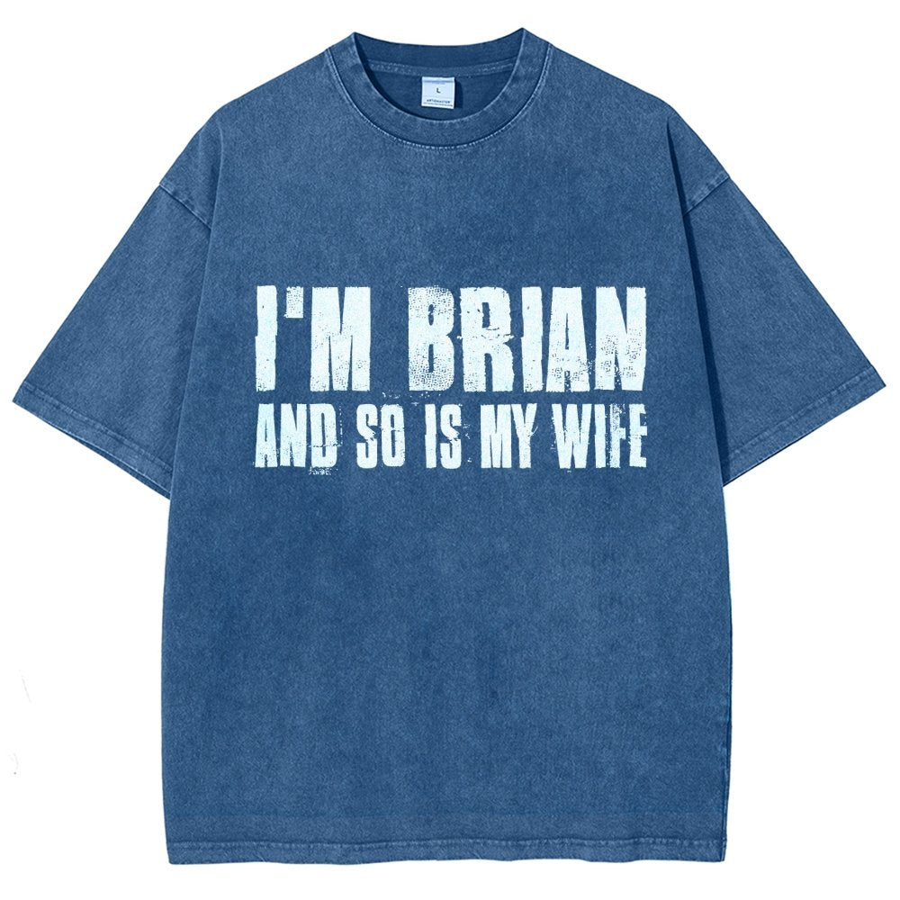 I'm Fred And So Is My Wife Vintage Distressed T-shirt